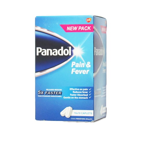 Panadol Pain and Fever from Faaiz Pharmacy, Port Harcourt, Nigeria — fast, effective relief from pain and fever with trusted paracetamol formula.