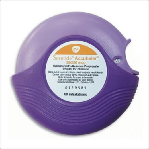 Seretide Diskus by GlaxoSmithKline