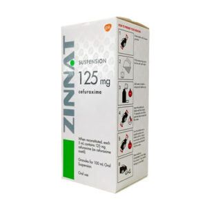Zinnat Suspension 125mg 100ml by GlaxoSmithKline