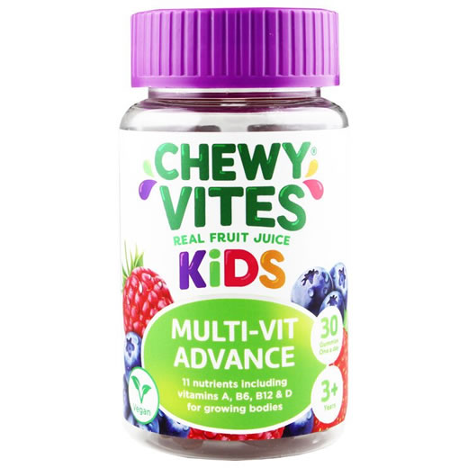 kids fruit gummies - Real Fruit Kids 3+ Years 30 Gummies by Chewy Vites at Faaiz Pharmacy, Port Harcourt